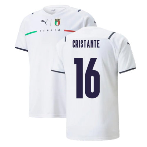 2021-2022 Italy Away Shirt (Kids) (CRISTANTE 16)