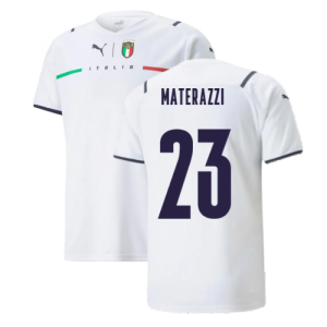 2021-2022 Italy Away Shirt (Kids) (MATERAZZI 23)