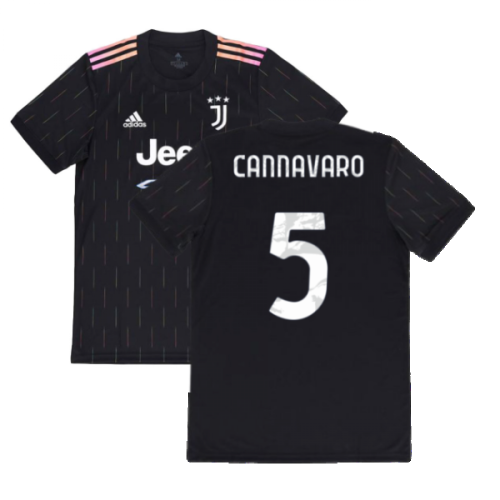 2021-2022 Juventus Away Shirt (Kids) (CANNAVARO 5)