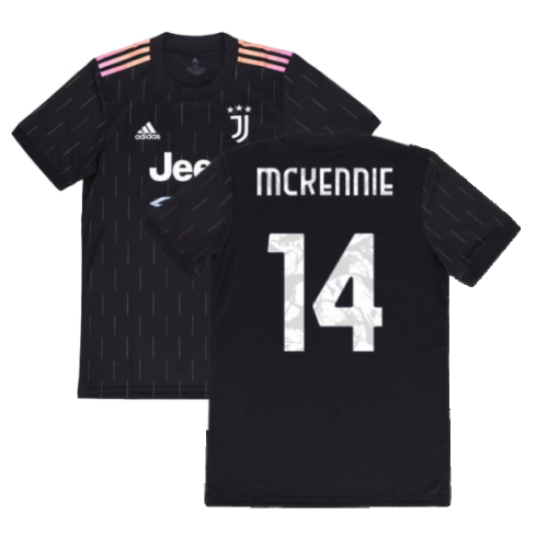 2021-2022 Juventus Away Shirt (Kids) (McKENNIE 14)