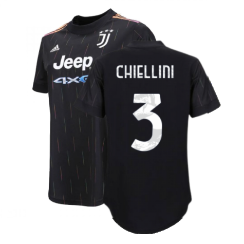 2021-2022 Juventus Away Shirt (Ladies) (CHIELLINI 3)