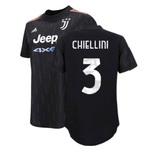 2021-2022 Juventus Away Shirt (Ladies) (CHIELLINI 3)