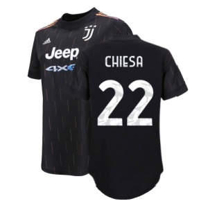 2021-2022 Juventus Away Shirt (Ladies) (CHIESA 22) 2021-2022 Juventus Away Shirt (Ladies) (CHIESA 22)