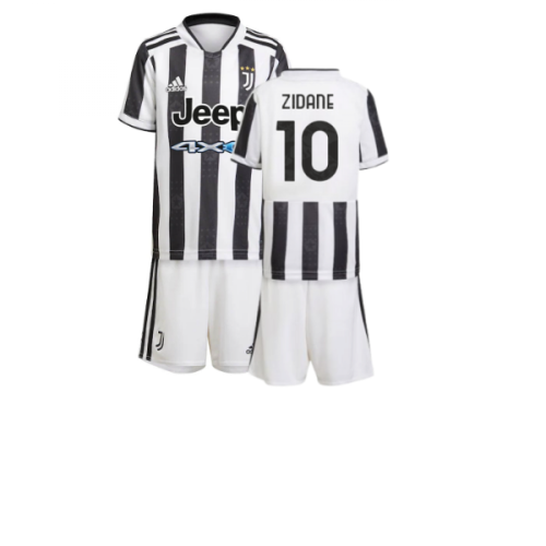 2021-2022 Juventus Home Mini Kit (ZIDANE 10)