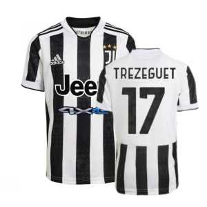 2021-2022 Juventus Home Shirt (TREZEGUET 17)