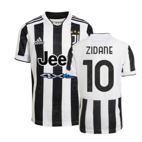 2021-2022 Juventus Home Shirt (ZIDANE 10)