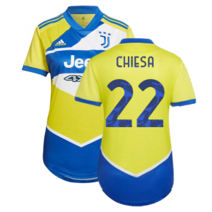 2021-2022 Juventus Third Shirt (Ladies) (CHIESA 22) 2021-2022 Juventus Third Shirt (Ladies) (CHIESA 22)