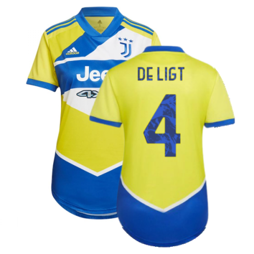 2021-2022 Juventus Third Shirt (Ladies) (DE LIGT 4)