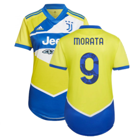 2021-2022 Juventus Third Shirt (Ladies) (MORATA 9)