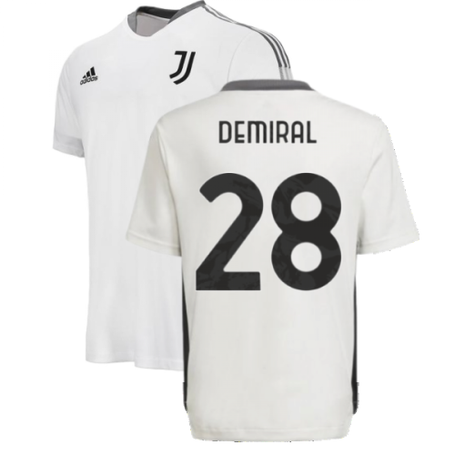 2021-2022 Juventus Training Shirt (White) - Kids (DEMIRAL 28)