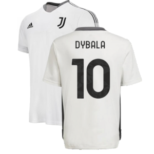 2021-2022 Juventus Training Shirt (White) - Kids (DYBALA 10)