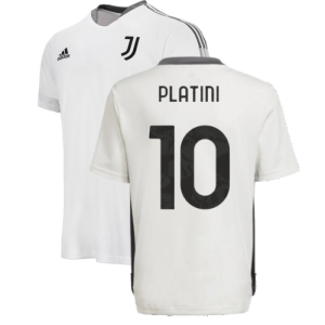 2021-2022 Juventus Training Shirt (White) - Kids (PLATINI 10)