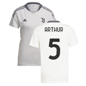 2021-2022 Juventus Training Shirt (White) - Ladies (ARTHUR 5)