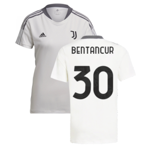 2021-2022 Juventus Training Shirt (White) - Ladies (BENTANCUR 30)