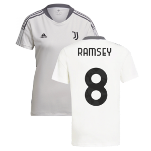 2021-2022 Juventus Training Shirt (White) - Ladies (RAMSEY 8) 2021-2022 Juventus Training Shirt (White) - Ladies (RAMSEY 8)