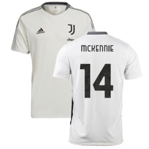 2021-2022 Juventus Training Shirt (White) (McKENNIE 14)