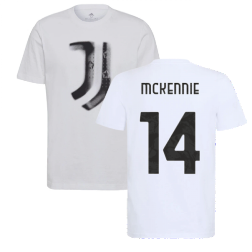 2021-2022 Juventus Training T-Shirt (White) (McKENNIE 14)