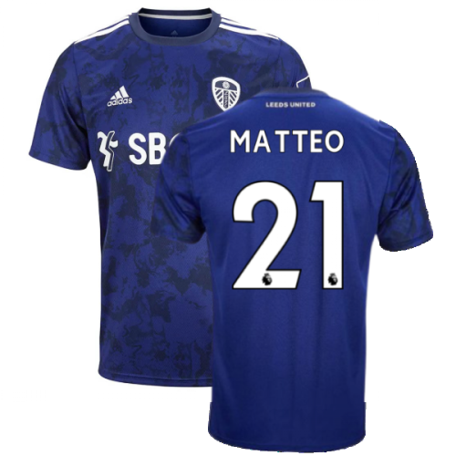 2021-2022 Leeds Away Shirt (MATTEO 21)