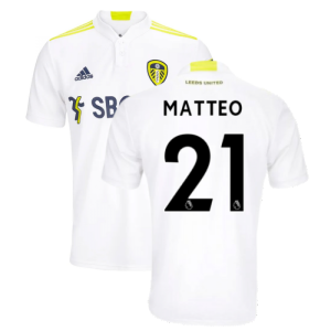 2021-2022 Leeds Home Shirt (MATTEO 21)