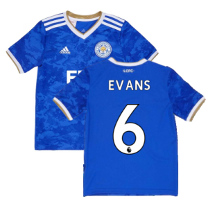 2021-2022 Leicester City Home Shirt (Kids) (EVANS 6)