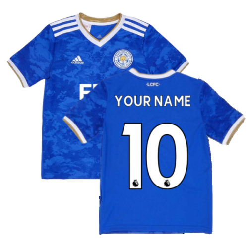 2021-2022 Leicester City Home Shirt (Kids) (Your Name)