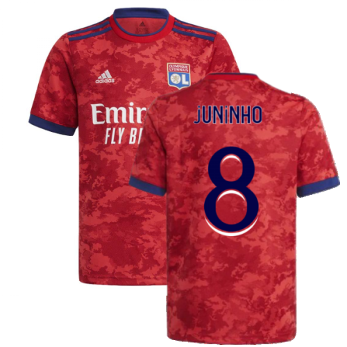 2021-2022 Lyon Away Shirt (Kids) (JUNINHO 8)