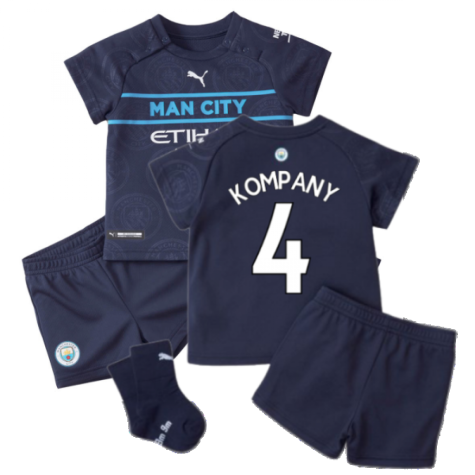 2021-2022 Man City 3rd Baby Kit (KOMPANY 4)