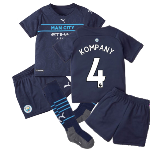 2021-2022 Man City 3rd Mini Kit (KOMPANY 4)