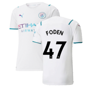 2021-2022 Man City Authentic Away Shirt (FODEN 47)