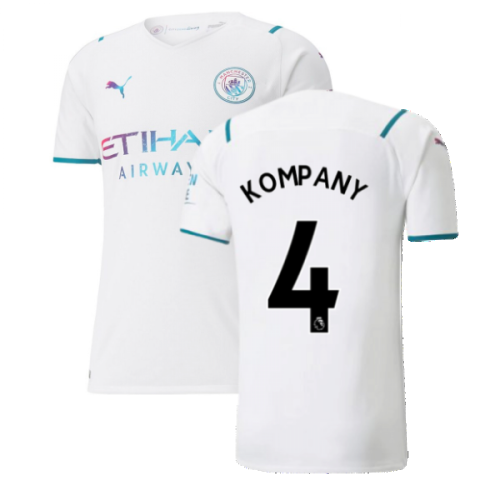 2021-2022 Man City Authentic Away Shirt (KOMPANY 4)