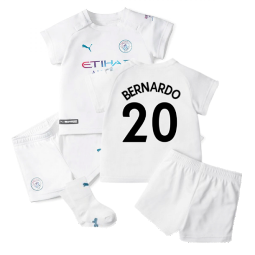 2021-2022 Man City Away Baby Kit (BERNARDO 20)