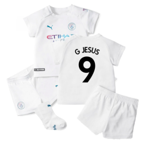 2021-2022 Man City Away Baby Kit (G JESUS 9)