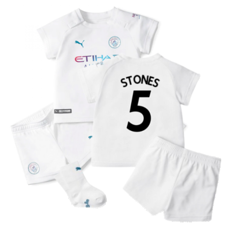 2021-2022 Man City Away Baby Kit (STONES 5)