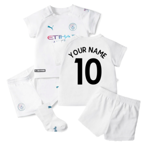 2021-2022 Man City Away Baby Kit (Your Name)