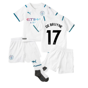 2021-2022 Man City Away Mini Kit (DE BRUYNE 17)