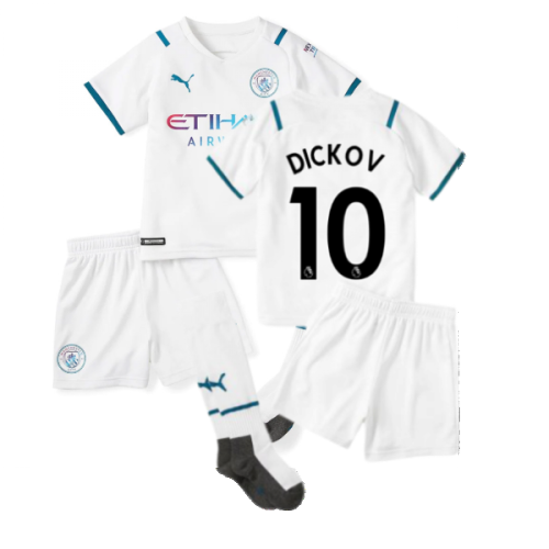 2021-2022 Man City Away Mini Kit (DICKOV 10)