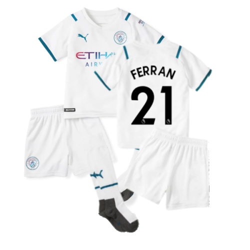 2021-2022 Man City Away Mini Kit (FERRAN 21)