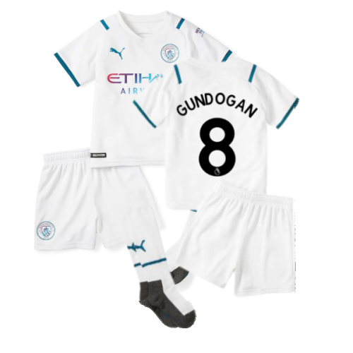 2021-2022 Man City Away Mini Kit (GUNDOGAN 8)