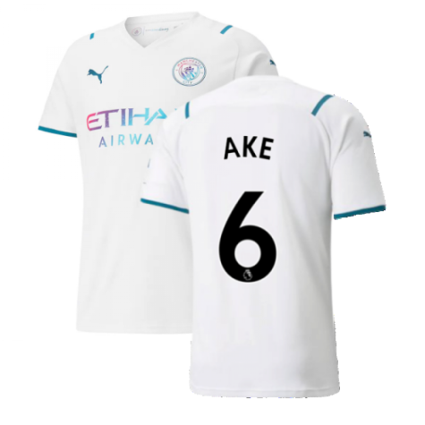 2021-2022 Man City Away Shirt (AKE 6)