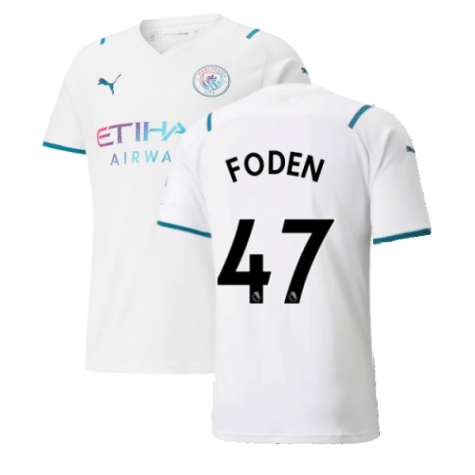 2021-2022 Man City Away Shirt (FODEN 47)