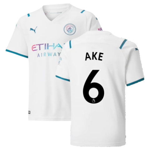 2021-2022 Man City Away Shirt (Kids) (AKE 6)