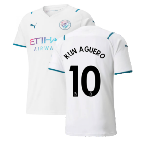 2021-2022 Man City Away Shirt (KUN AGUERO 10)