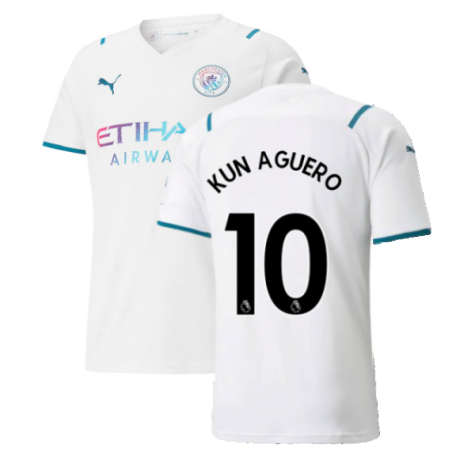 2021-2022 Man City Away Shirt (KUN AGUERO 10)