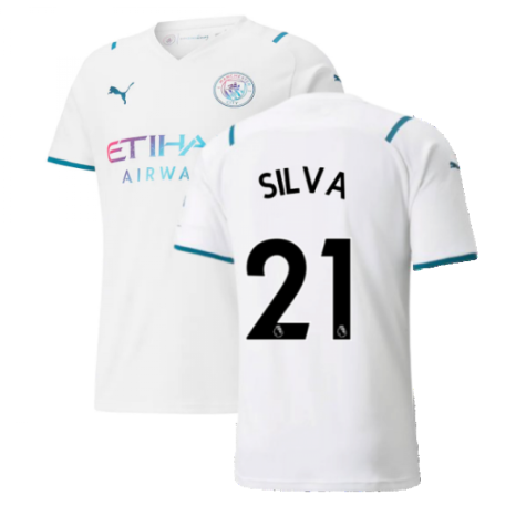 2021-2022 Man City Away Shirt (SILVA 21)