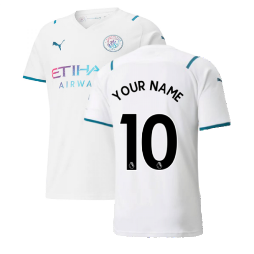 2021-2022 Man City Away Shirt (Your Name)