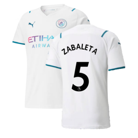 2021-2022 Man City Away Shirt (ZABALETA 5)