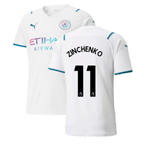 2021-2022 Man City Away Shirt (ZINCHENKO 11)