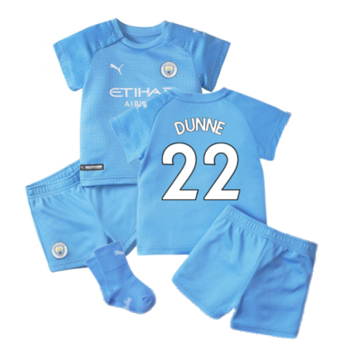 2021-2022 Man City Home Baby Kit (DUNNE 22)