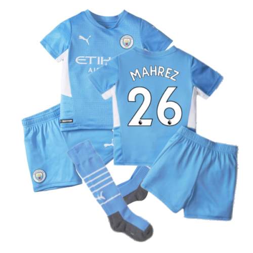 2021-2022 Man City Home Mini Kit (MAHREZ 26)