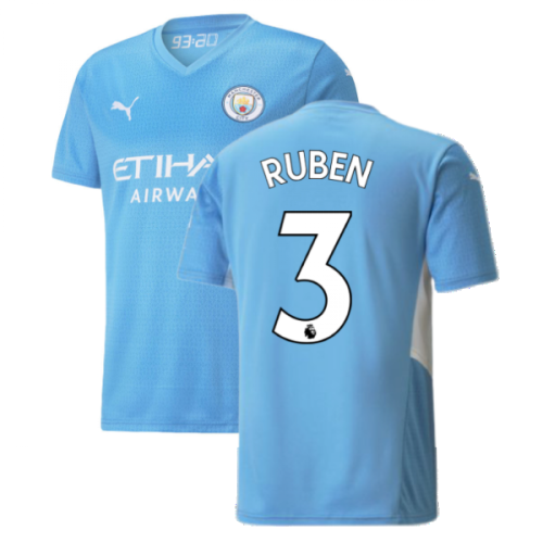 2021-2022 Man City Home Shirt (RUBEN 3)